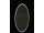 Sapho FLOAT LED podsvietené zrkadlo, priemer 740mm, biela