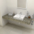 Sapho TAILOR rockstone doska 130x50 cm, prevedenie límca R