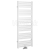 Sapho NEVEL vykurovacie teleso 555x1583mm, 690 W, stredové pripojenie, biela