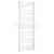 Sapho EGEON vykurovacie teleso 595x1742mm, 1057 W, biela