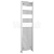 Sapho ALYA vykurovacie teleso oblé 500x1760mm, 689W, chróm
