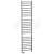 Sapho DINA vykurovacie teleso 400x1560mm, metalická strieborná
