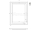 Sapho FLUT LED podsvietené zrkadlo 600x800mm, biela