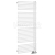 Aqualine TUBINI vykurovacie teleso 596x1454mm, biela