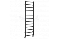 Sapho METRO LIGHT vykurovacie teleso 400x1500mm, čierna mat