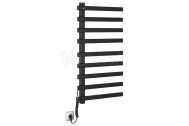 Sapho ELCOR elektrický sušiak uterákov 480x920x50mm, 128W, čierna matná