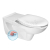Sapho ETIUDA WC závesné predĺžené, Rimless, biela