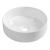 Sapho INFINITY ROUND keramické umývadlo na dosku, priemer 36x12 cm, biela