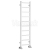 Sapho METRO LIGHT vykurovacie teleso 300x1140mm, biela