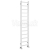 Sapho METRO LIGHT vykurovacie teleso 300x1500mm, biela