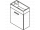 Sapho THIEMA umývadlo 50x10x25cm, liaty mramor, biela