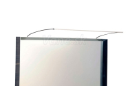 Sapho TREX TOUCHLESS LED nástenné svietidlo 77cm,12W, bezdotykový sensor, hliník