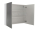 Aqualine VEGA galérka 60x70x18cm, biela
