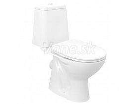 Aqualine RIGA WC-kombi, zadný odpad, splachovací mechanizmus