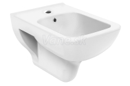 Aqualine BENE bidet závesný 35,5x50 cm, biela