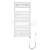 Aqualine DIRECT-E elektrické vykurovacie teleso, rovné, 450x960 mm, 300W, biela