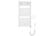 Aqualine DIRECT-E elektrické vykurovacie teleso, rovné, 450x960 mm, 300W, biela