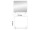 Sapho WEGA zrkadlo 900x800mm, s policou