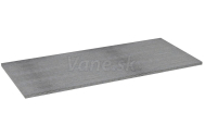 Sapho Doska DTDL 980x18x440mm, dub strieborný