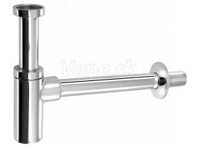 Bruckner Umývadlový sifón 5/4', odpad 32mm, guľatý, chróm