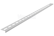 Sapho Nerezová lišta pre vyspádovanie, Pravá, výška 12 mm, dĺžka 1000 mm