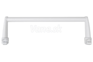 Aqualine Sušiak uterákov na vykurovacie telesá 46 cm, rovný, biela