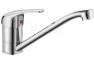 Aqualine AQUALINE 40 stojánkova drezová batéria, otočná hubica, chróm