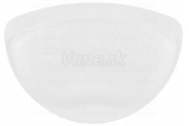 Aqualine TECNO podhlavník 30x20cm, biela