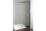 Arttec ARTTEC ONYX 120 NEW Sprchové posuvné dvere do niky s vaničkou POLARIS 1290S
