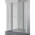 Arttec COMFORT F13 Sprchové lietacie dvere do niky 138-143 x 195 cm,sklo Číre,rám Chróm