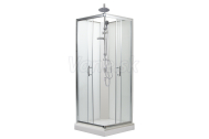 Arttec SMARAGD NEW 80 - sprchový box model 1 clear - sprchový set