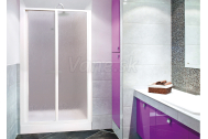 Aquatek ROYAL B2 Sprchové dvere do niky 105x185cm, posuvné, biele, Krilex vzor voda