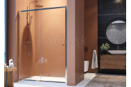 Aquatek FAMILY B2 Sprchové dvere do niky 130x190cm, posuvné, chróm, sklo číre