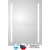 Hopa LABE Obdĺžnikové zrkadlo s LED osvetlením 80x60cm