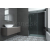 Hopa forte URBAN ESSENCE N1FS posuvné sprch. dvere 140x200, matný hliník, sklo číre Ľavé