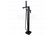 Hopa VARIUM Vaňová stojánková batéria do podlahy v.880mm, s príslušenstvom, Čierna