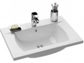 RAVAK Classic 700 umývadlo, biele, s otvormi