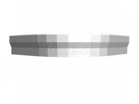 Ravak Panel ELIPSO PRO-100 SET white