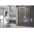 Ravak MATRIX MSRV4-100, 4-dielny sprchový kút,vstup z rohu, 100x195, Bright alu +vešiak