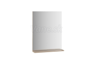 Ravak ROSA II zrkadlo 60x13,5x78 biele,polička biela, do kúpeľne