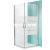 Roth TCO1 80/200 Dvere sprchové 2-Krídl. pre rohový sprch.kút Brillant/Intima