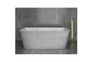 Hopa EVITA Glam voľne stojaca akrylát. vaňa 160x80 cm,Strieborná,sifón click-clack Chróm
