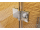 Aquatek YES B8 Sprchové dvere do niky 95x200 cm sklo Grape profil Chróm Zalamovacie dvere