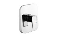RAVAK TD 066.00 Podomietková batéria 10° na R-box sprchová + Cleaner Chrome